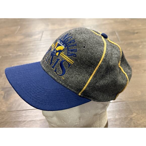 Vintage 90s The Game NFL Los Angeles Rams Adjustable SnapBack Hat Baseball Cap - Picture 3 of 8